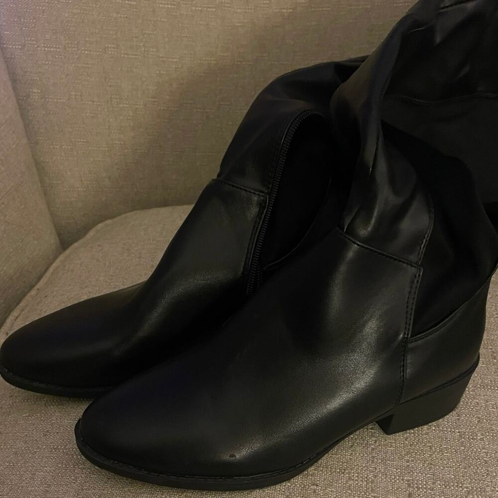 French Connection Perfect Black Tall Boots, S86